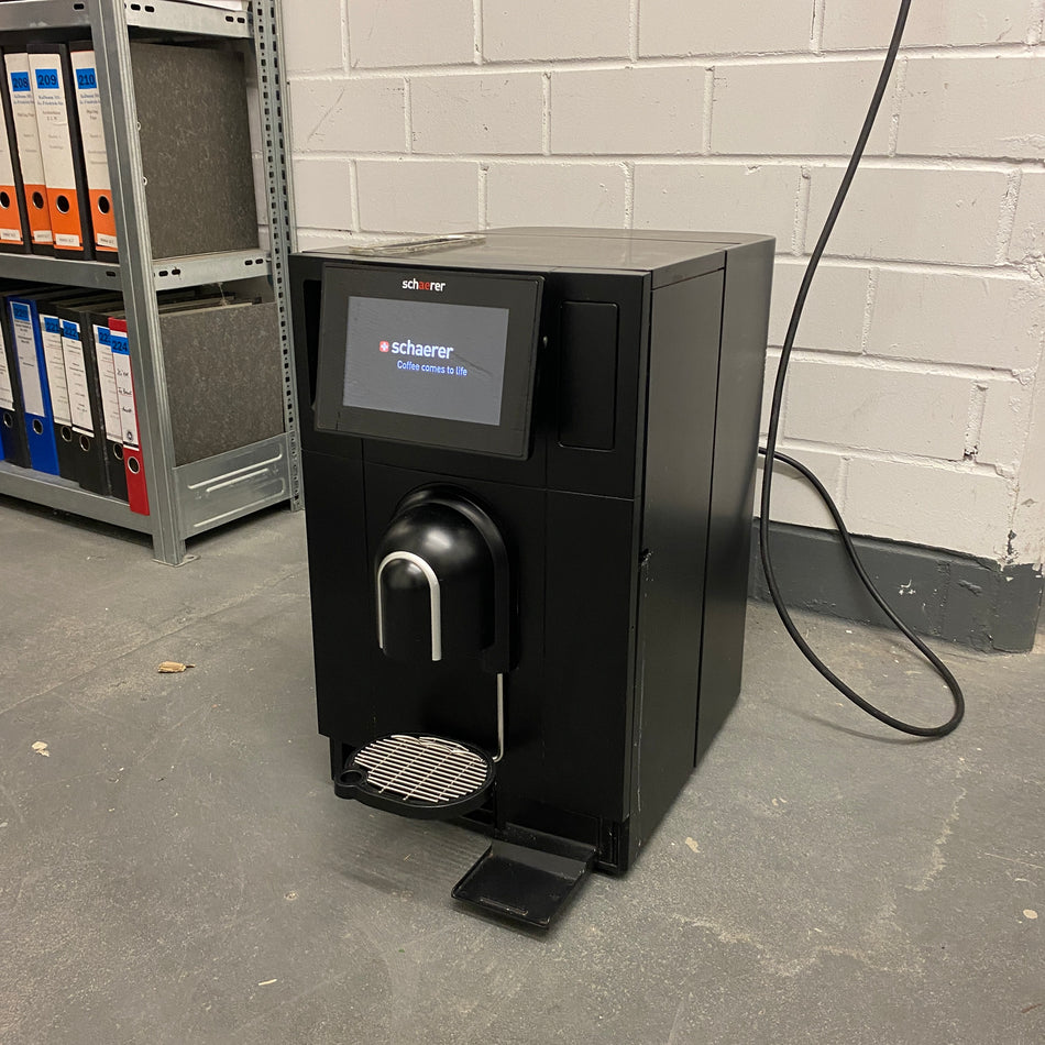 Schaerer Coffee Prime Kaffeevollautomat Gastro Profi Kaffeemaschine gebraucht mit Milchkühler