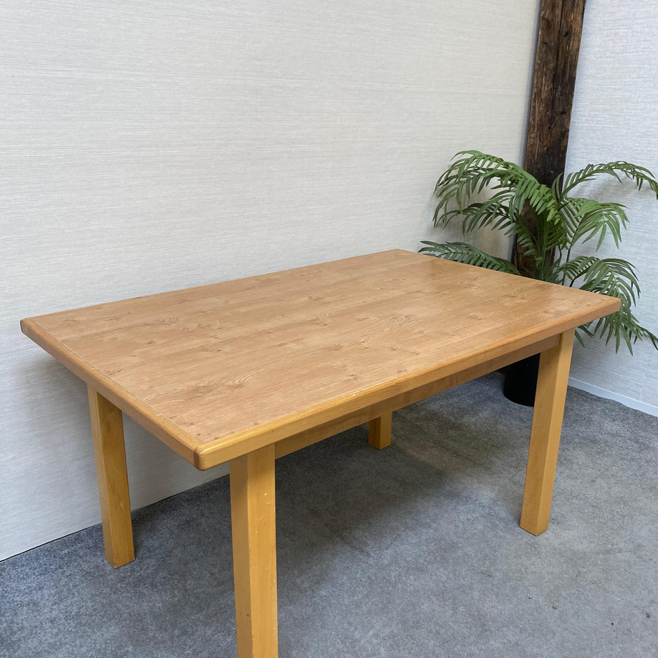 Esstisch gebraucht Holz dunkel Eiche 140x90 Tisch