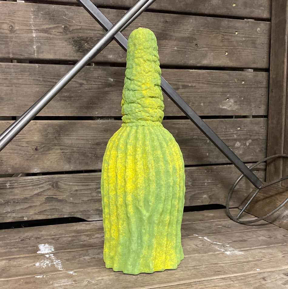 Dekoration Andorra Skulptur grün/gelb 48 cm