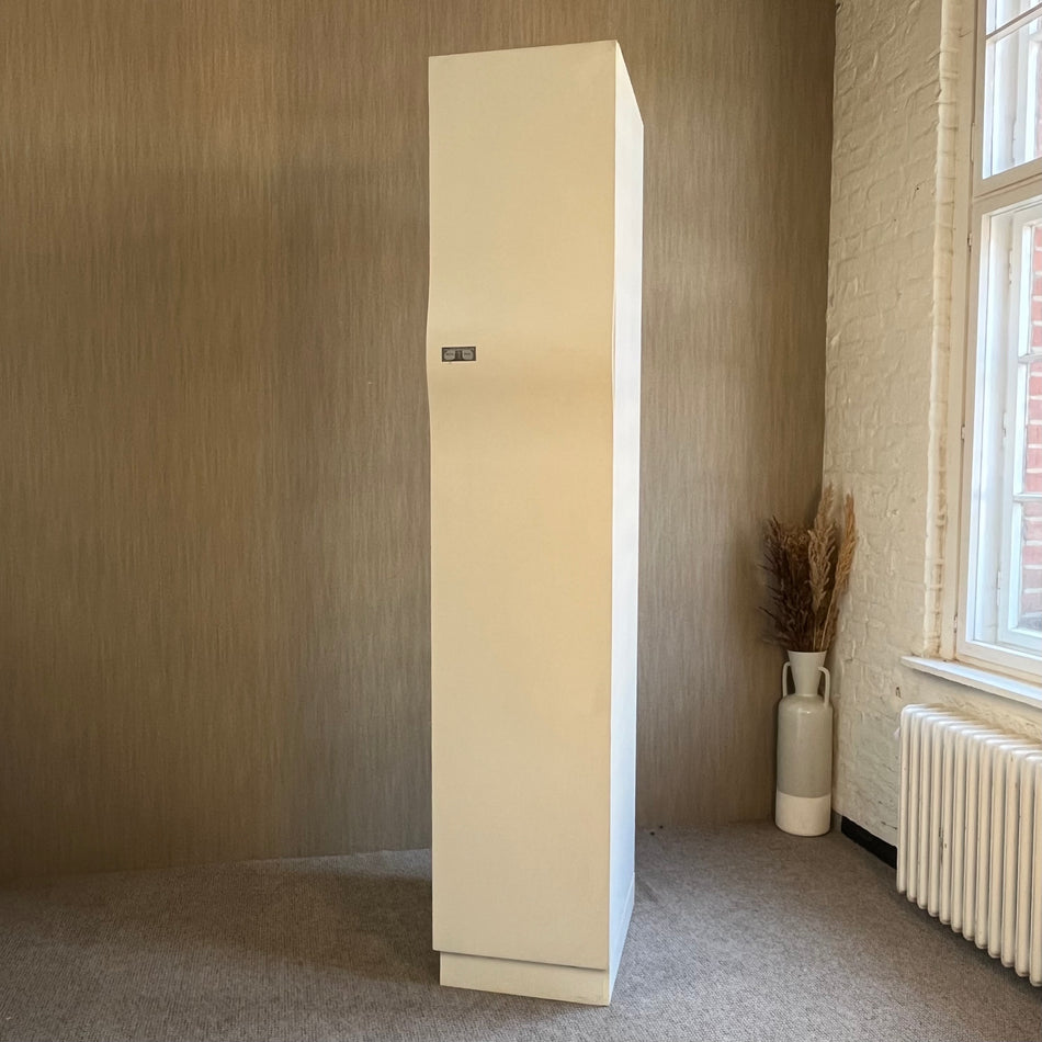 Kleiderschrank gebraucht weiß Holz Schrank 1-türig R