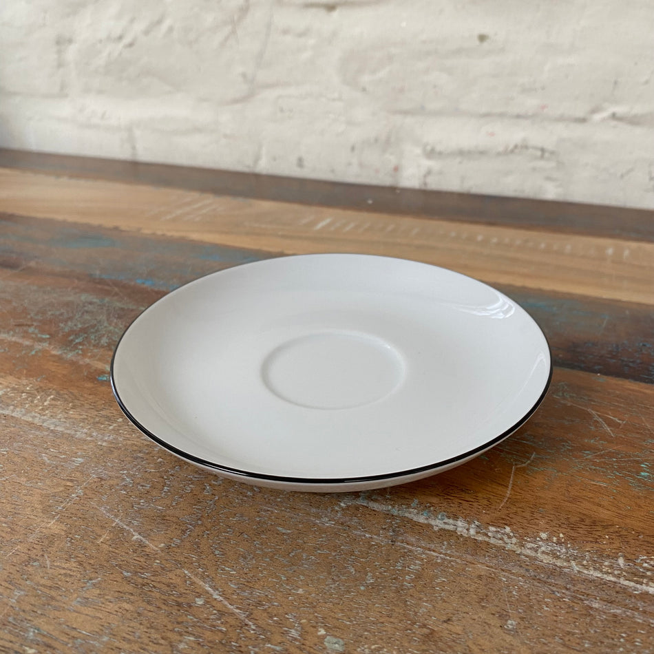 Seltmann Weiden Lido Untertasse Black Line 14,5cm