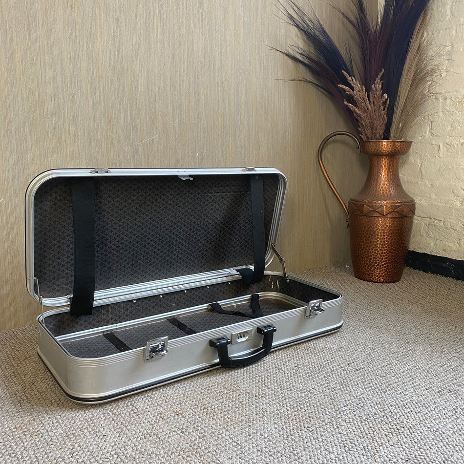 Länglicher Koffer gebraucht Aluminium 75cm