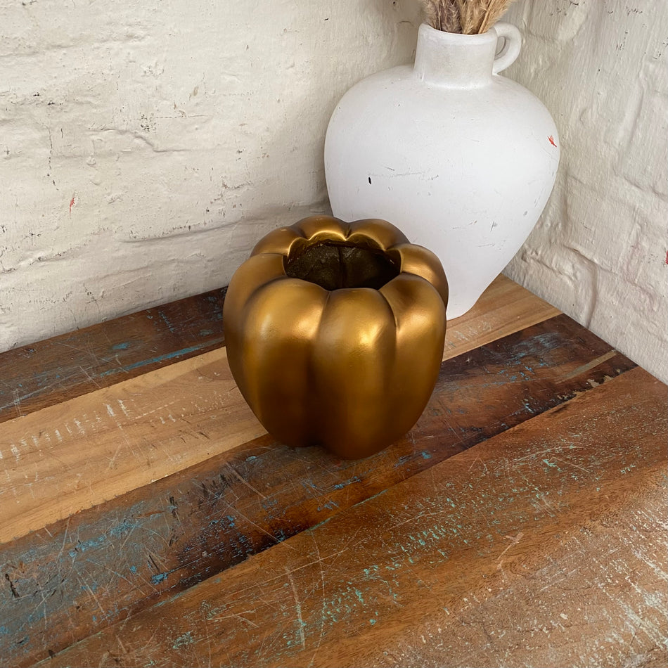 Light & Living Dekovase Paprika antik bronzefarben Vase 15cm