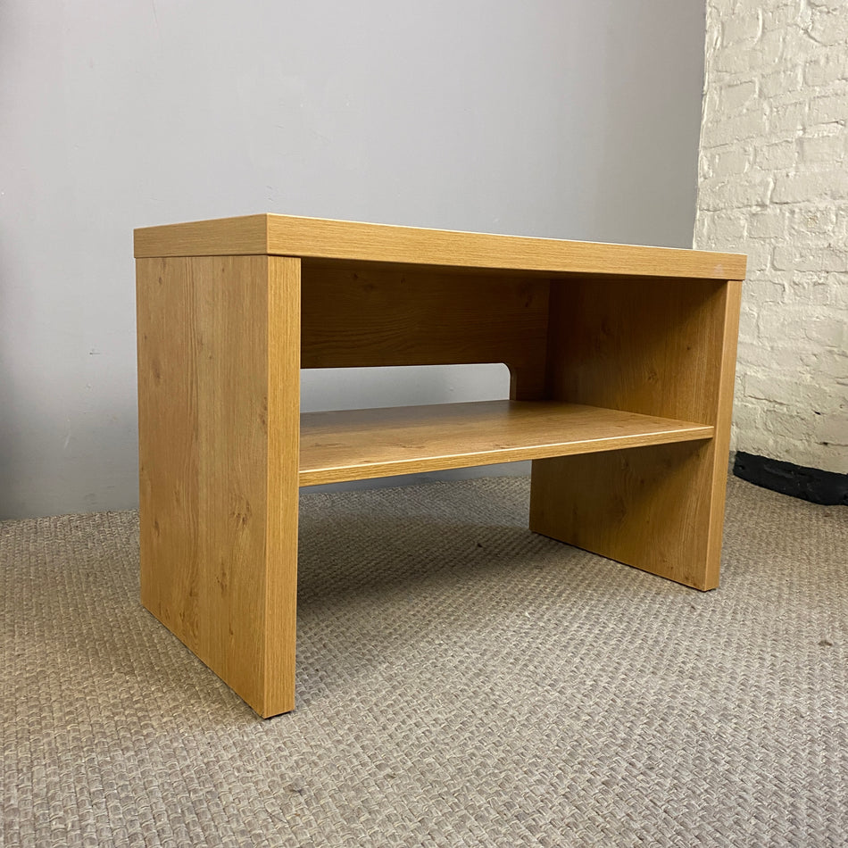 Beistelltisch gebraucht braun Holz Nachttisch TV Lowboard Tisch