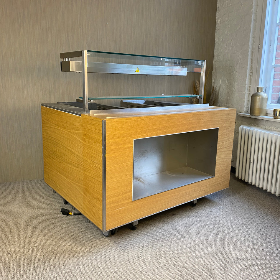 Mobile Wärmehalte Theke gebraucht Gastro