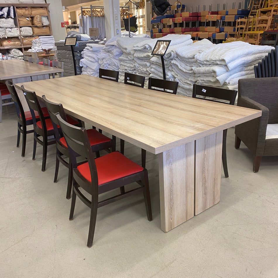 Esstisch gebraucht Holz beige 280x100 Tisch