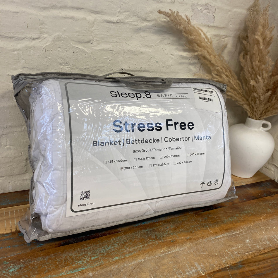 Sleep 8 Stressfree Bettdecke 200x200 Neuware