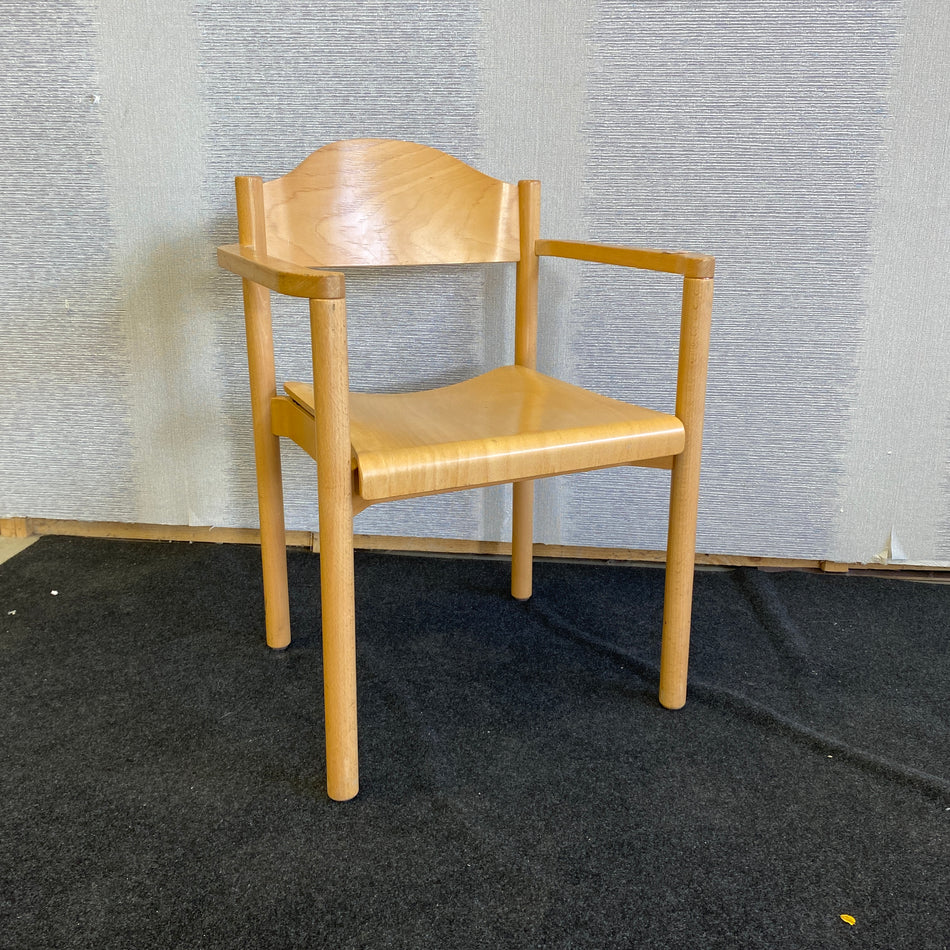Armlehnstuhl gebraucht Eiche Holz Stuhl