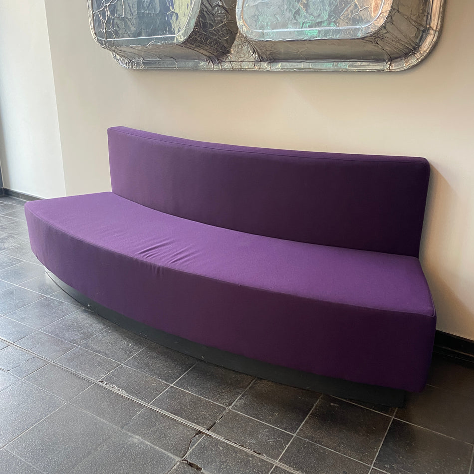 Sitzbank gebraucht lila gepolstert Couch 220cm