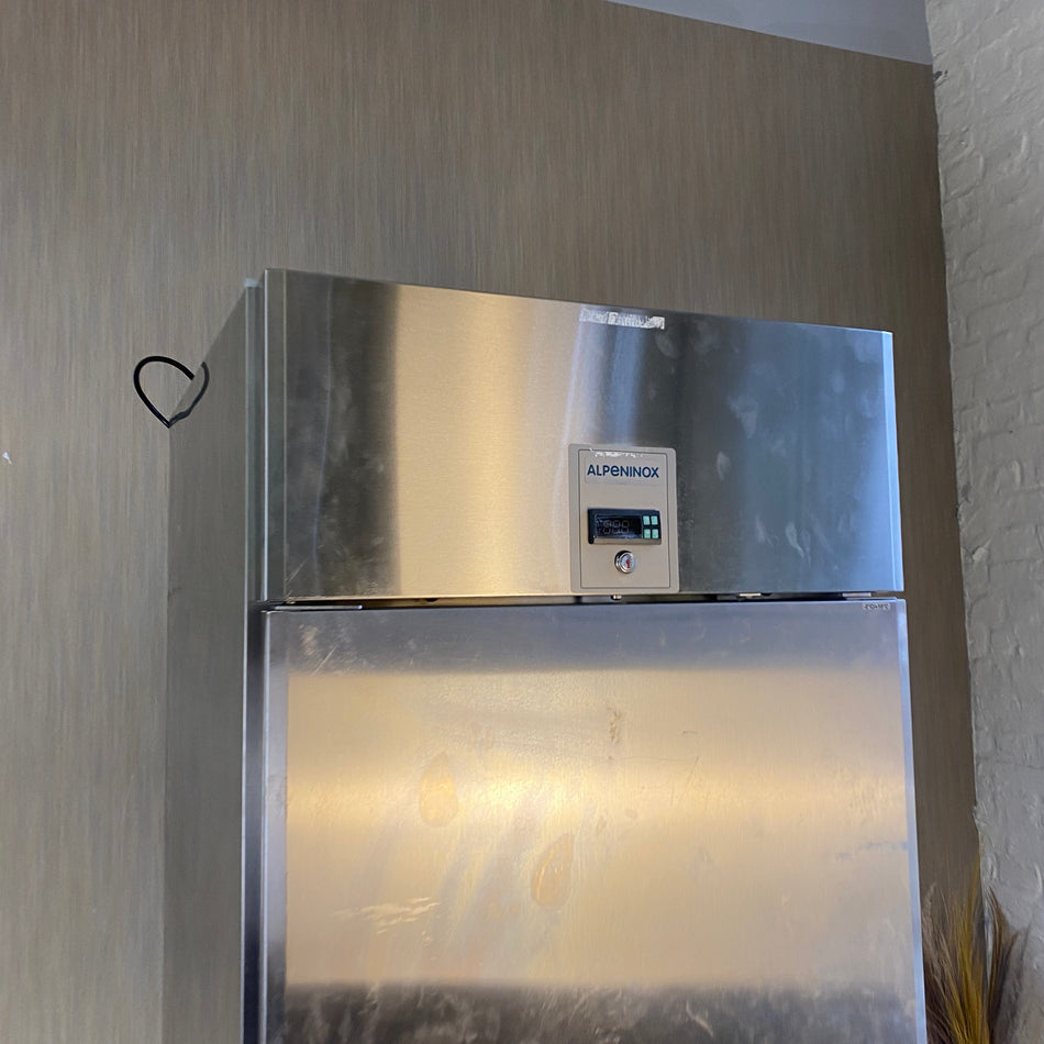 Alpeninox RE471FN Kühlschrank gebraucht Edelstahl Gastro