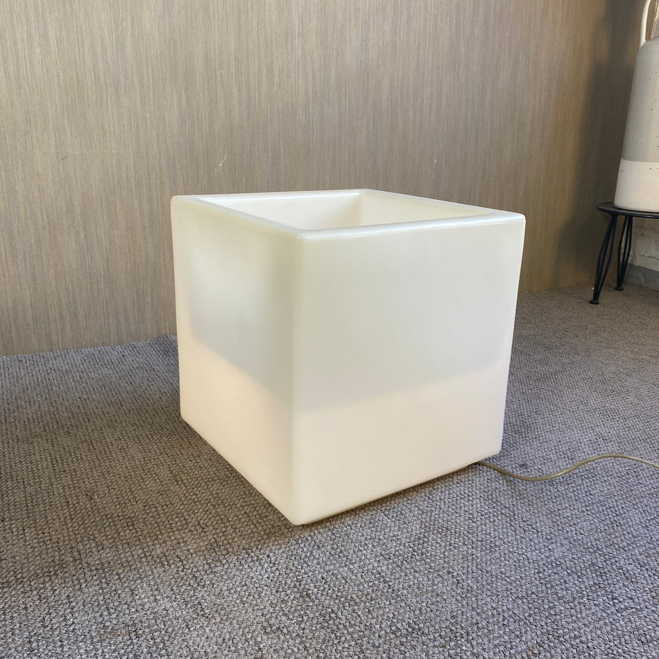 Klein & More Kistner LUX-US Leuchtwürfel gebraucht weiß Kunststoff Lampe