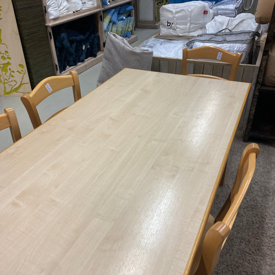 Esstisch gebraucht Holz hell Eiche 220x90 Tisch