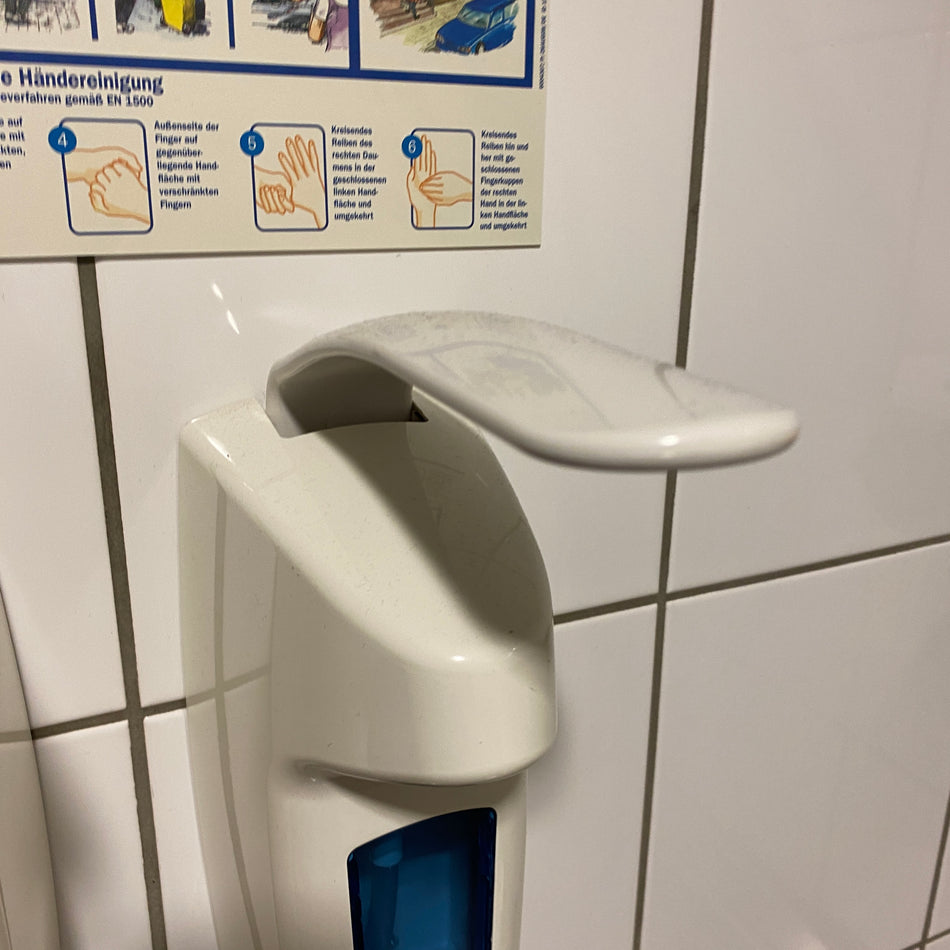 Ecolab Seifenspender gebraucht grau Kunststoff