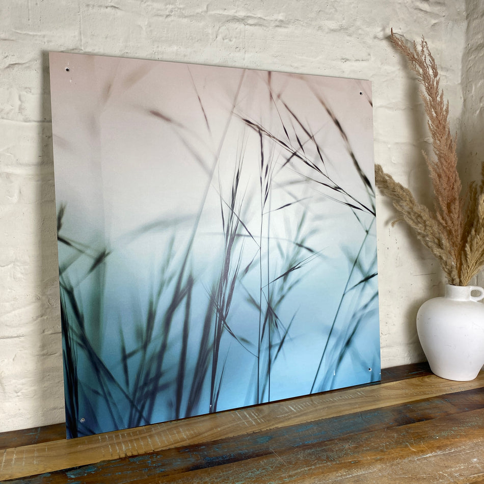 Bild Hafer 70x70 Wandbild Deko Fotodruck Natur