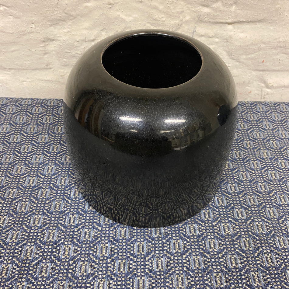 ami design Vase schwarz Keramik 16cm