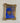 Gemälde Frau in blau Rahmen Bastionsform 20. Jh. golden