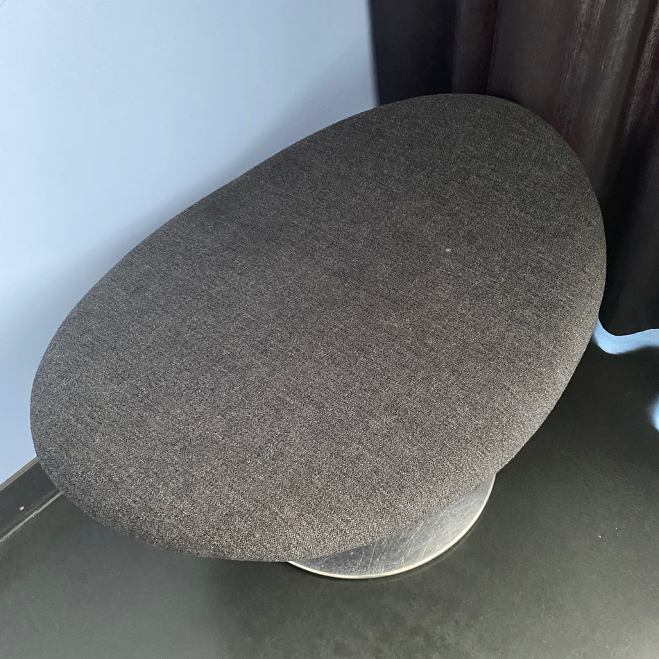 Artifort Big Globe Fußhocker gebraucht grau Designer Hocker Stuhl