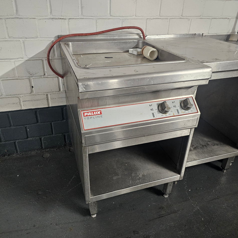 Elektrische Palux Topline Kipppfanne Bratpfanne Edelstahl Gastronomie