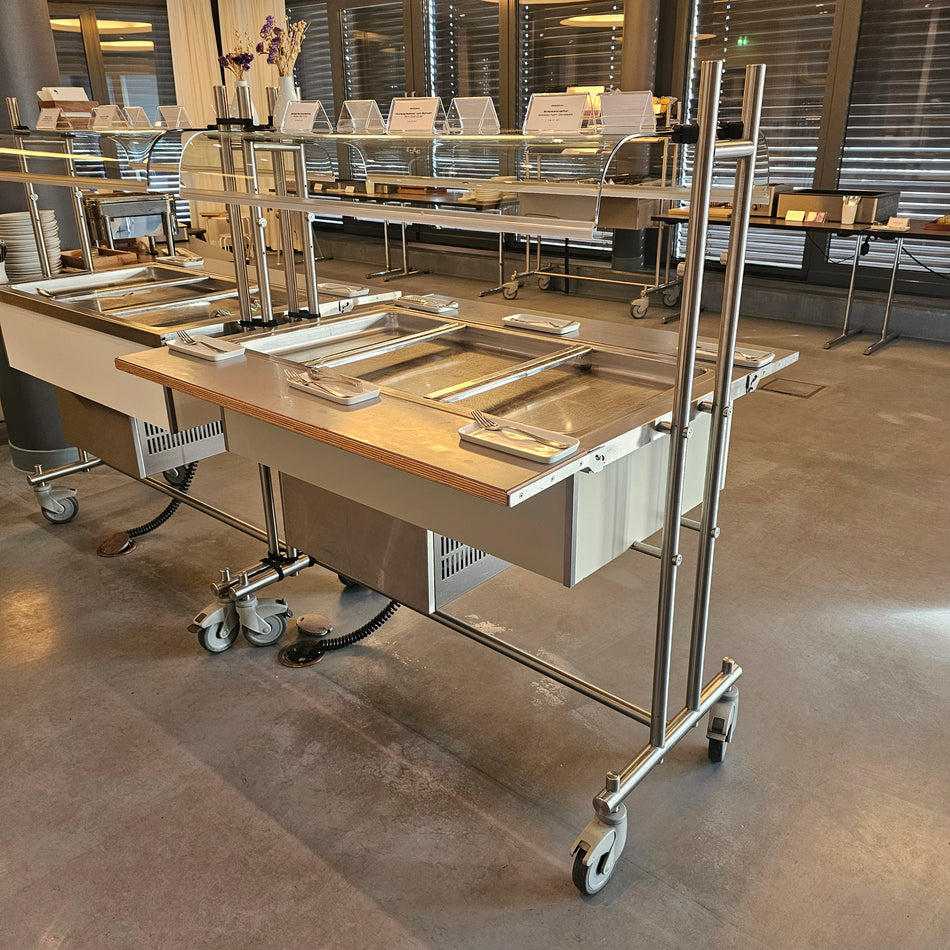 Roll-in Buffetto Kältewagen von Rieber Gastro aus Design Hotel