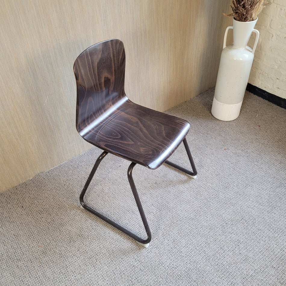 WOODMARK Pagholz Stuhl braun Stapelstuhl