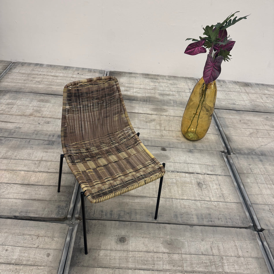 Kare Design Tansania Stuhl Rattan Geflecht Design Esszimmerstuhl