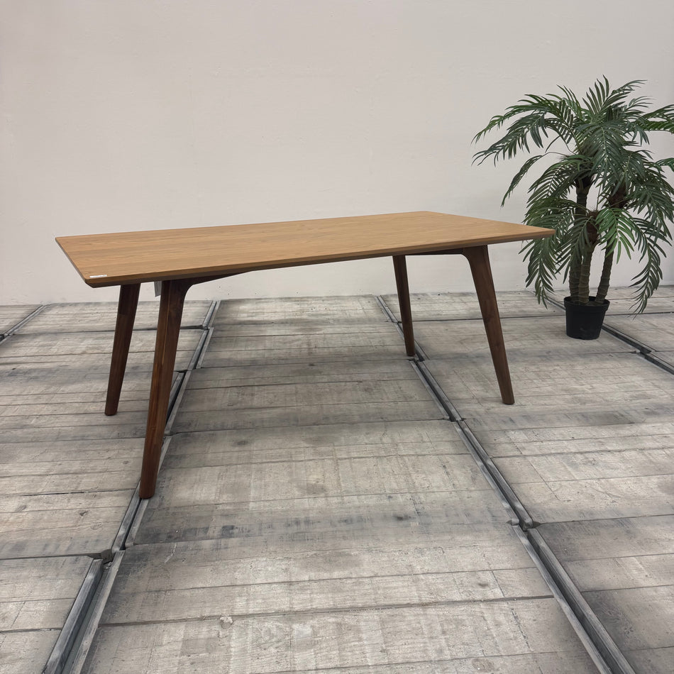 Chervil Design Esstisch 180cm Massivholz Eiche Retro Skandi Tisch