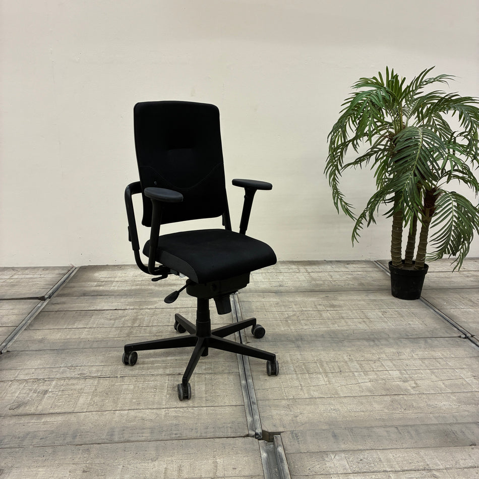 Rhode&Grahl Drehstuhl Profiseller Ergonomischer Bürostuhl Schwarz Stuhl Gebraucht