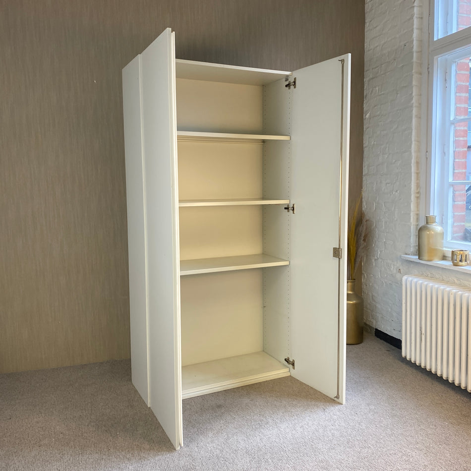 Aktenschrank hellgrau Holz 5 OH Schrank Büro
