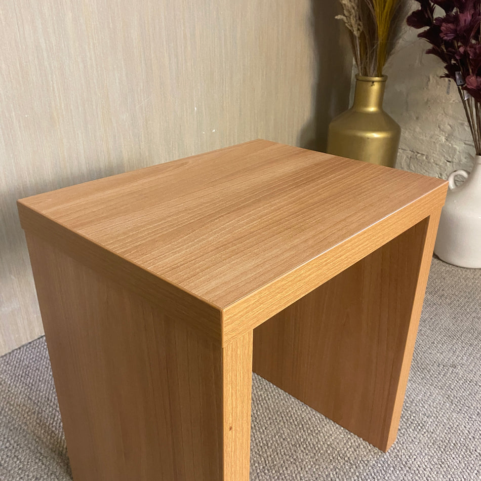 Einfacher Beistelltisch aus Holzdekor – moderner Minimalismus Tisch gebraucht