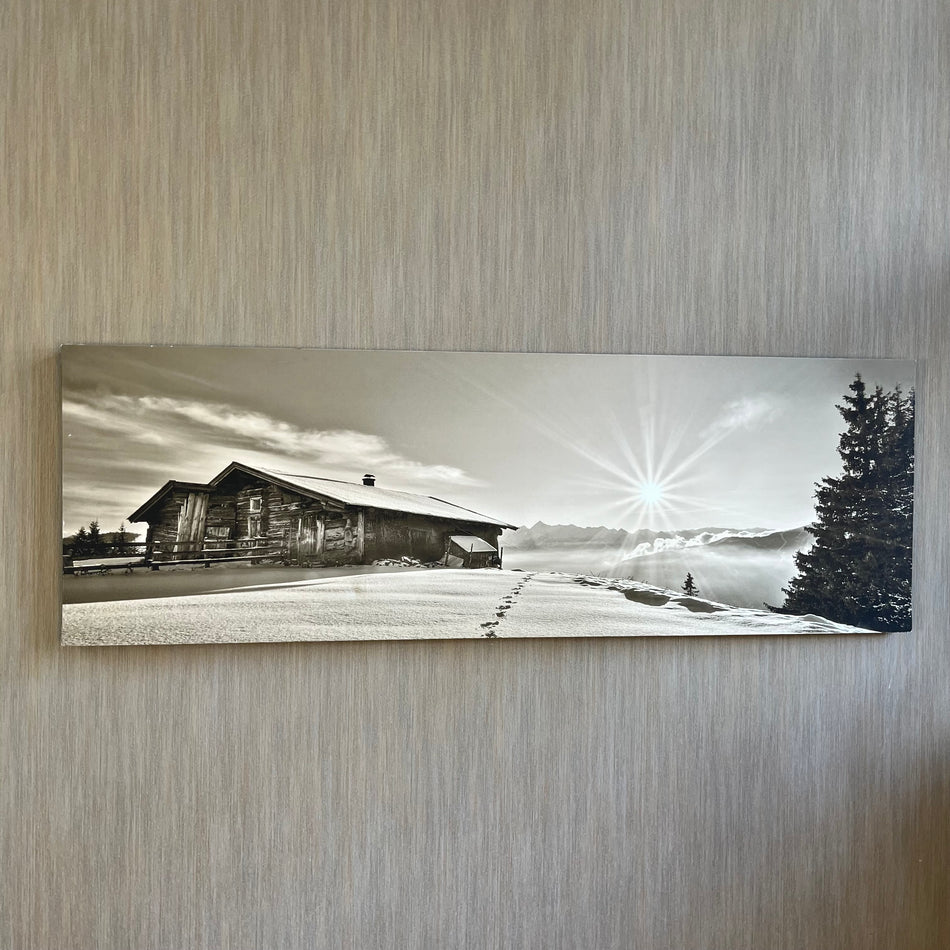 Wandbild gebraucht Sepia schwarz weiß Leinwand Fotodruck 150x50 Bild