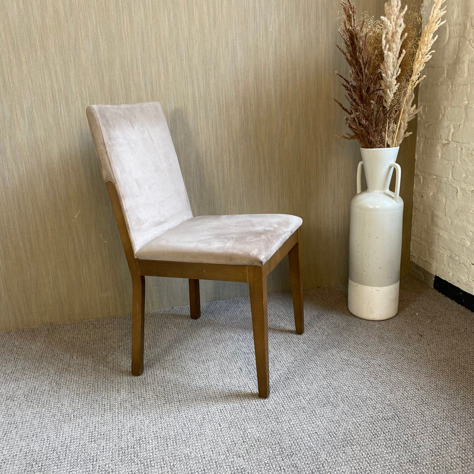 Alavya Home Esszimmerstuhl gebraucht grau Velours