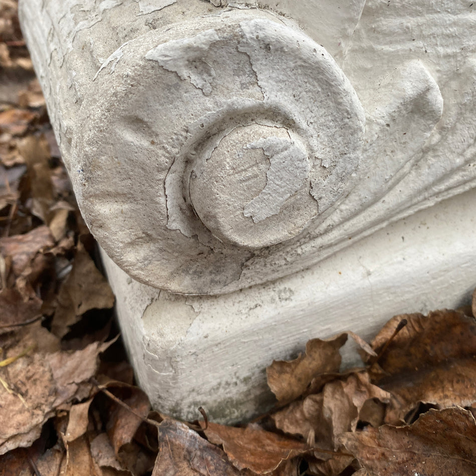 Steindeko Stein Sockel im Antikstil für Garten – gebraucht