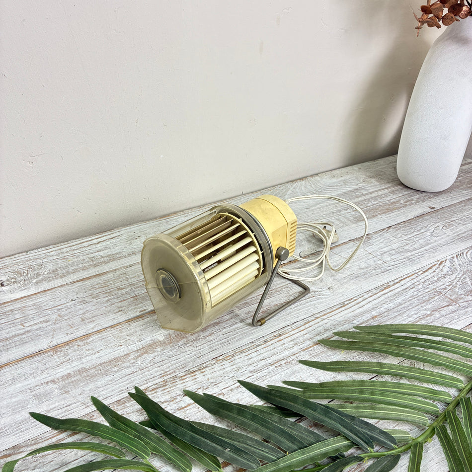 Vintage GDR table fan cross-flow fan heater electric appliance 1970s used