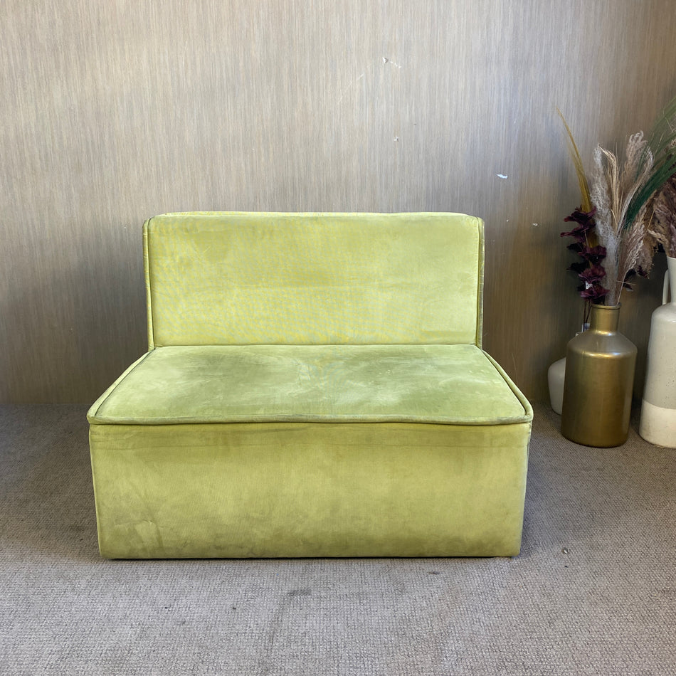 Clubsessel Grün Stoff Polstersessel Sessel gebraucht