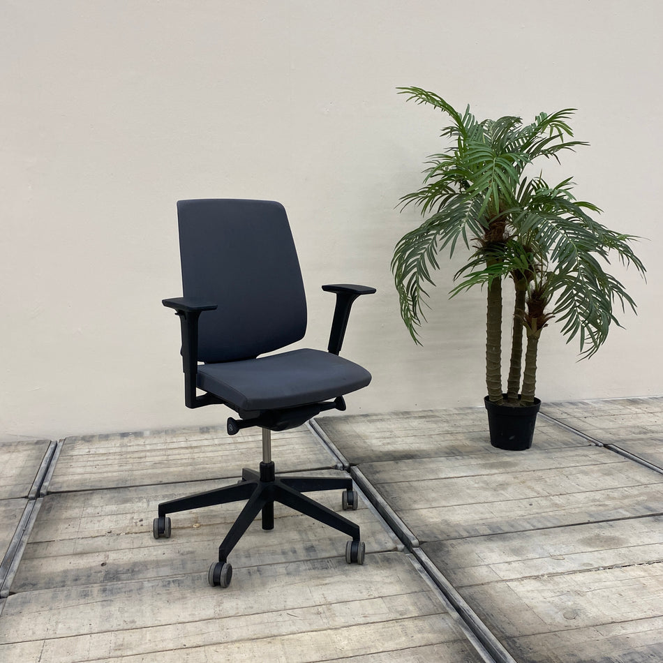 Profim Bürostuhl Grau Stoff Ergonomisch Bürodrehstuhl Stuhl Gebraucht