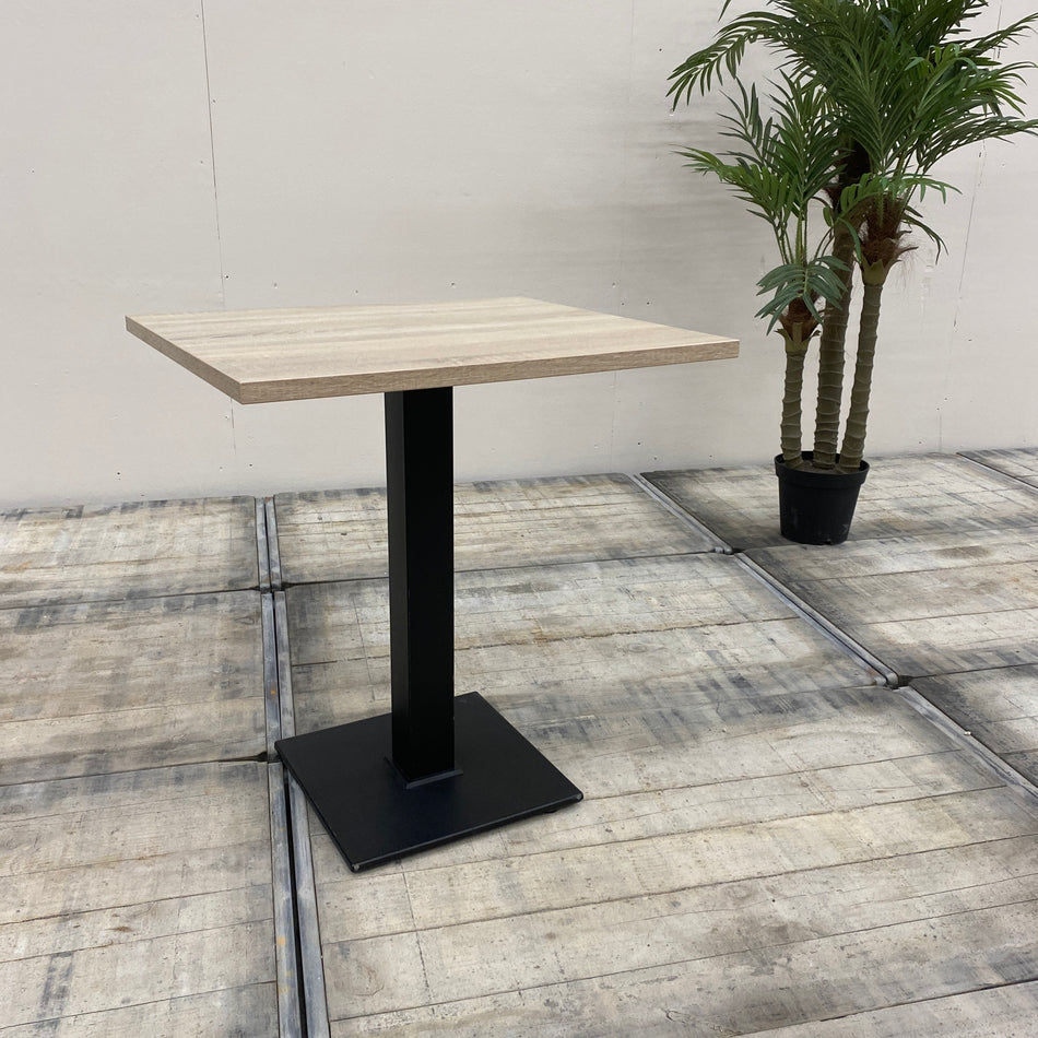 Bistrotisch Eiche Furnier Säulenfuß 70x60 Tisch gebraucht