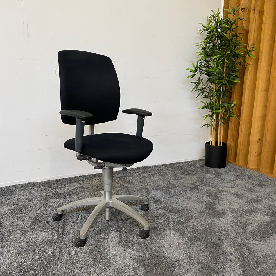 Drabert Bürodrehstuhl gebraucht schwarz höhenverstellbar