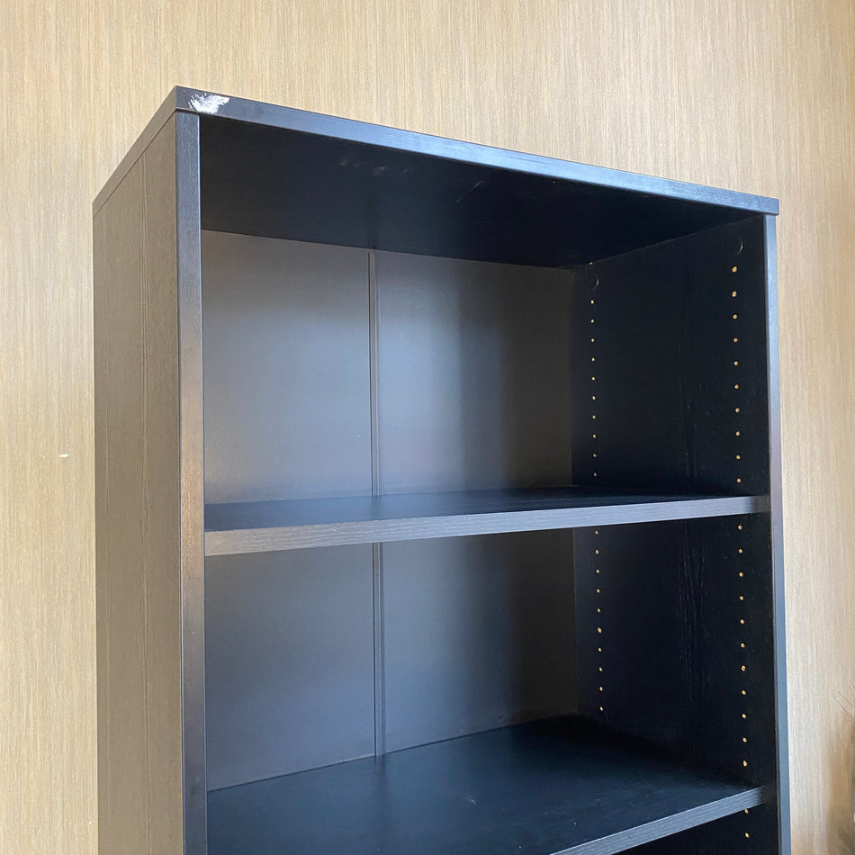 Büroschrank gebraucht schwarz Holz Regal 200cm