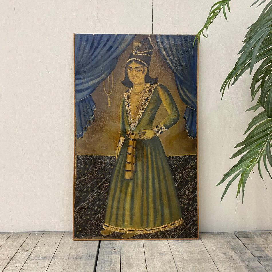 Wandbild Kadscharen Dynastie Stil Orientalisch Antiquität Druck