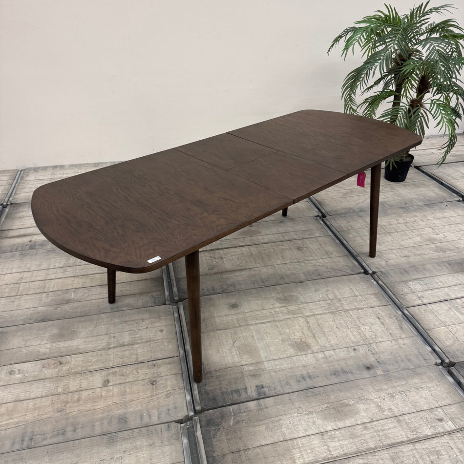 Oh my! Esstisch Ausziehbar Massivholz Eiche Braun Retro Skandi Tisch