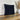 Unique Living Dolf Kissen schwarz Neuware Dekokissen 45x45