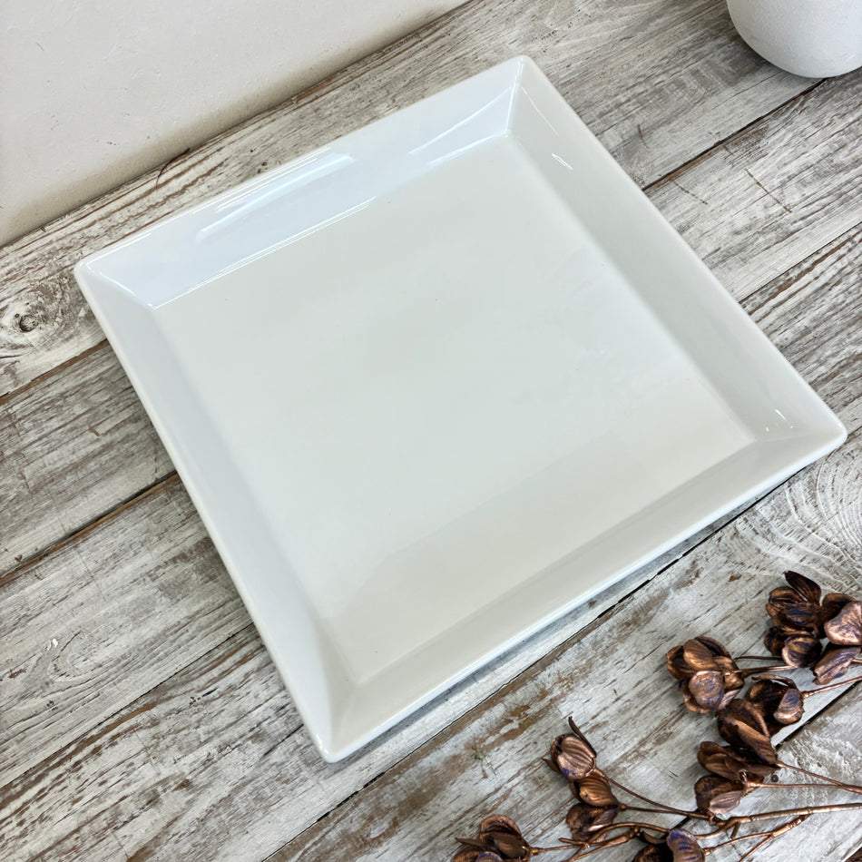 Seltman Weiden Fantastic Bowl 35x35x5 cm Weiß