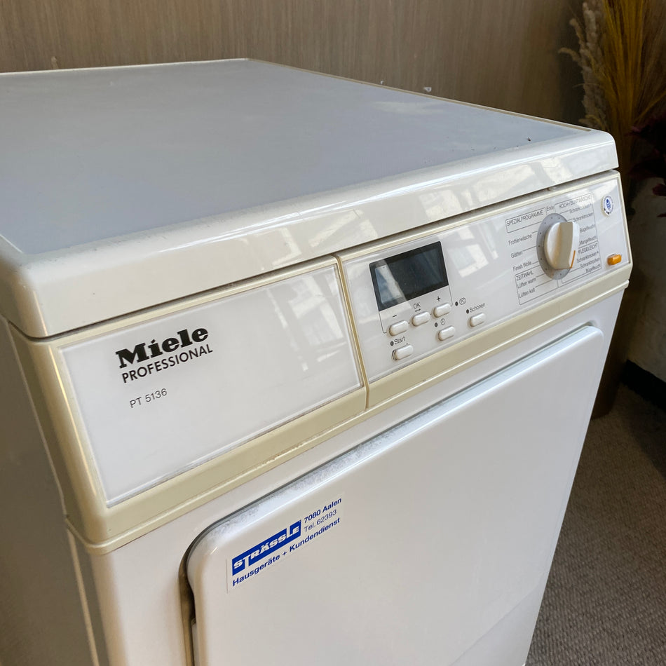 Miele Professional PT 5136 – Gewerbetrockner 6,5 kg – Ablufttrockner Trockner gebraucht