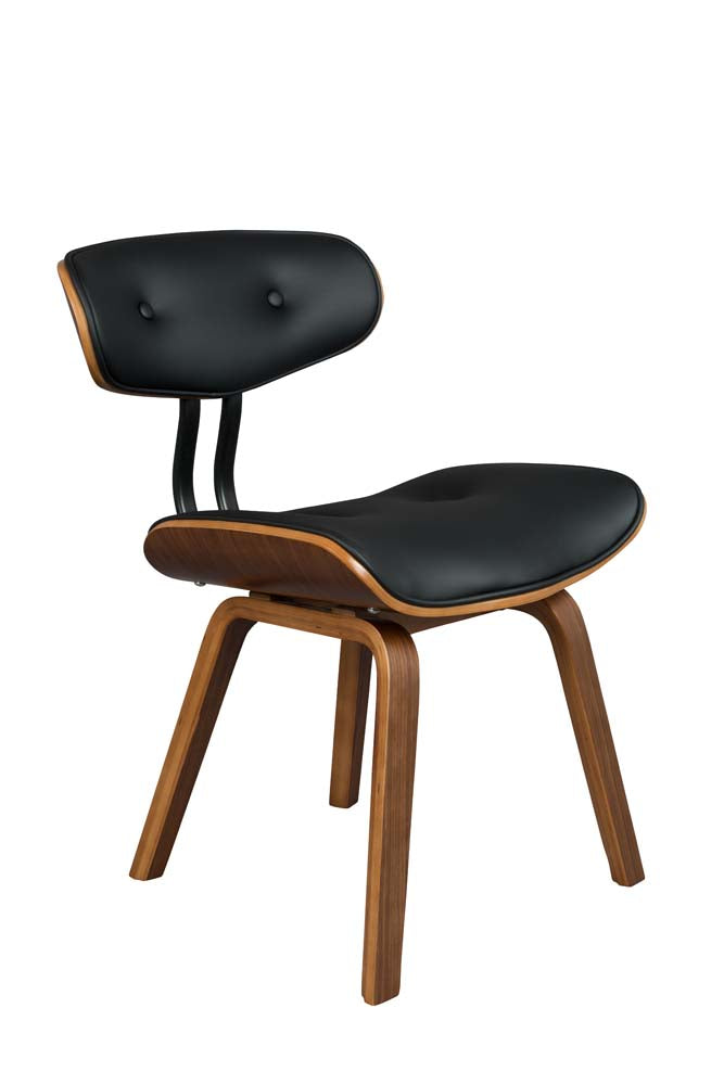 Blackwood Stuhl Braun walnuss Leder Design