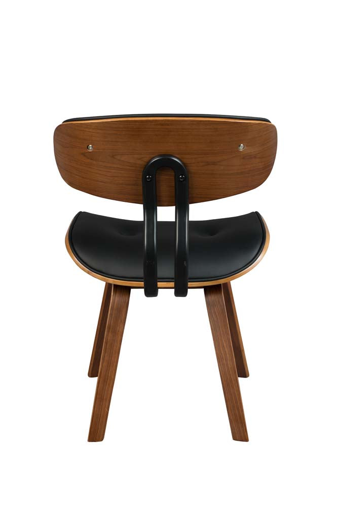 Blackwood Stuhl Braun walnuss Leder Design