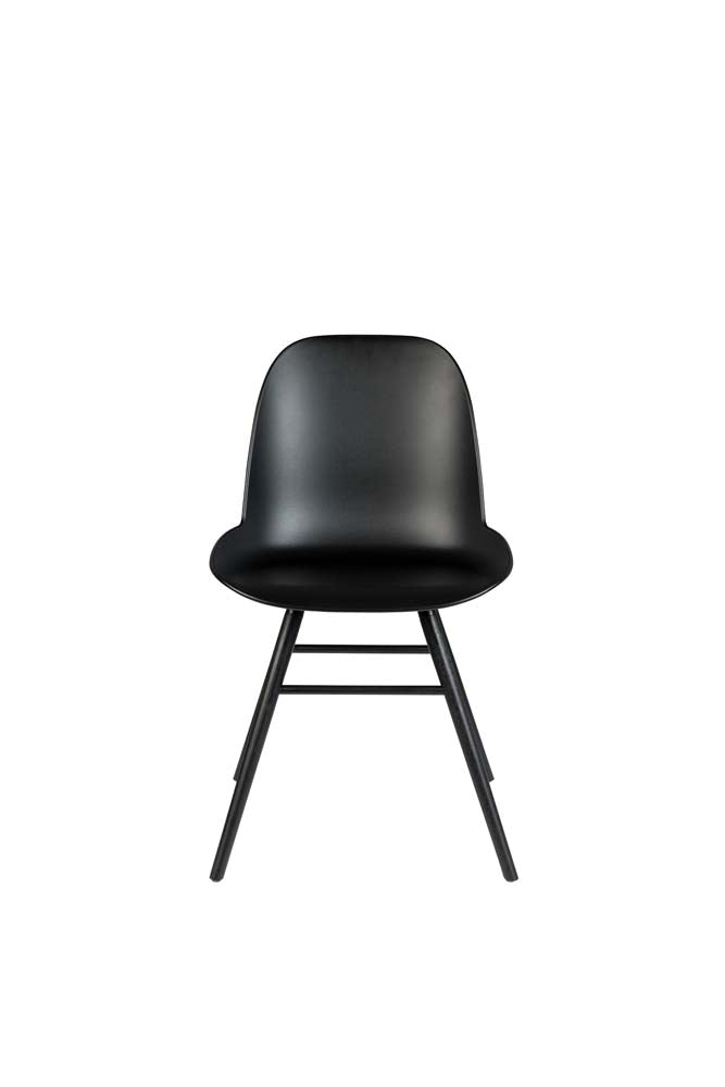 Albert Kuip All Stuhl Schwarz Kunststoff Esche Massivholz