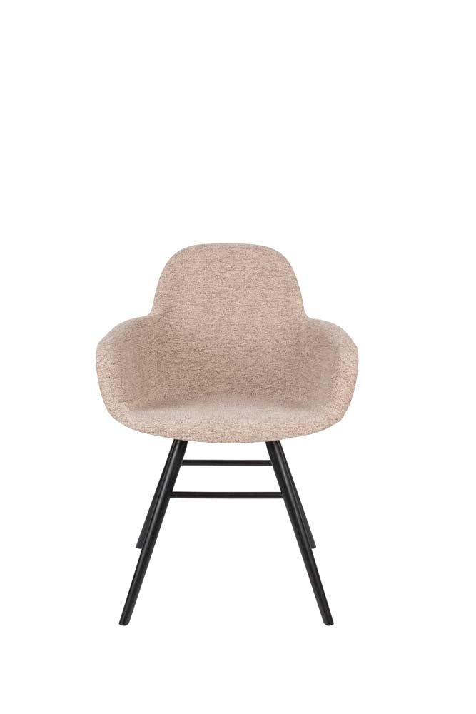 Albert Kuip Soft Armlehnstuhl beige Webstoff Stuhl