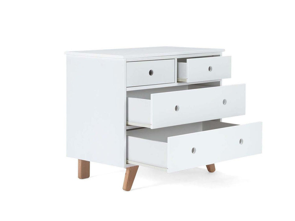 Milwaukee Kommode für Kinder Weiß