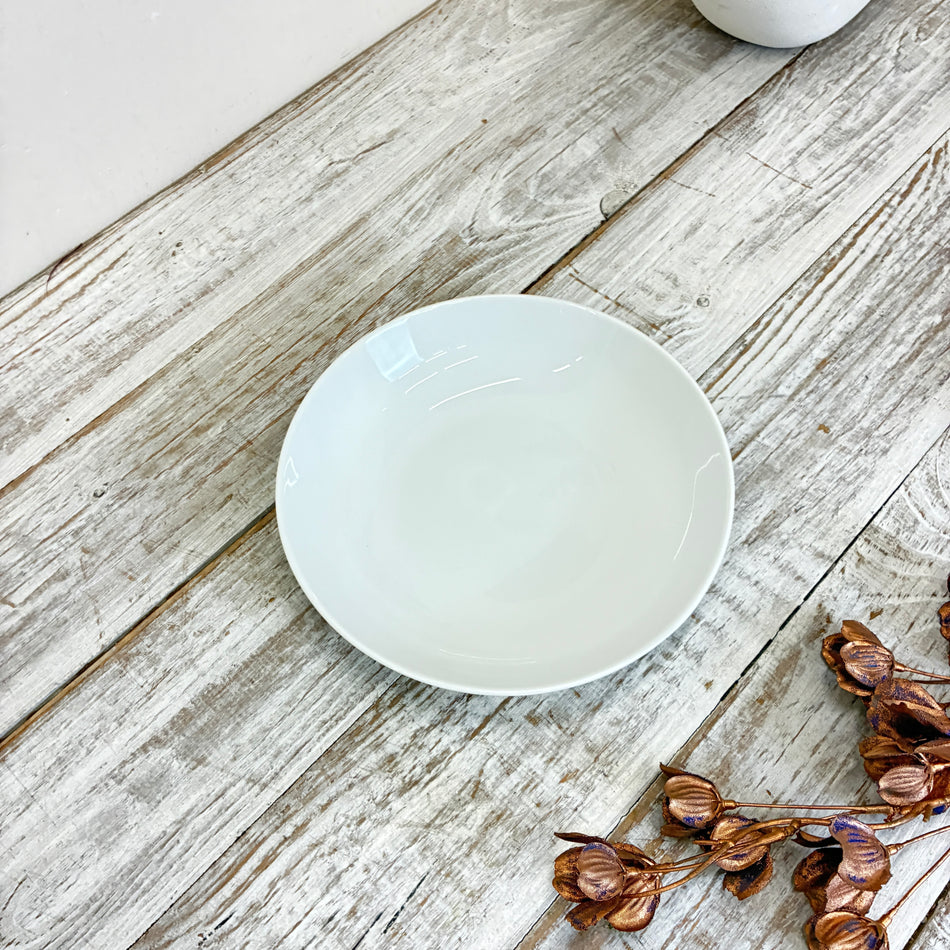 Seltman Weiden Schale 21 cm weiß