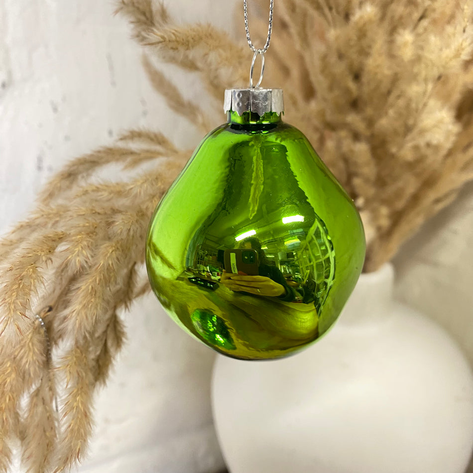 Xmas by Moos Weihnachtskugeln grün 6cm 6 Stück